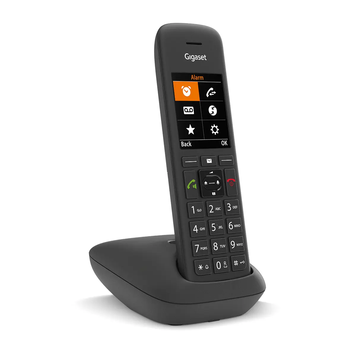 Gigaset C575 Bezvadu DECT telefons Melns