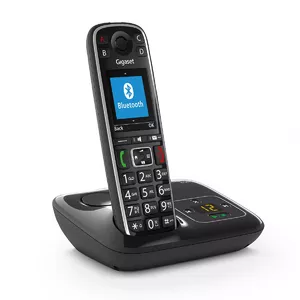 Gigaset E720A Аналоговый/DECT телефон Идентификация абонента (Caller ID) Черный