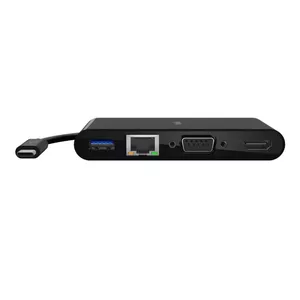 Belkin AVC005BTBK laptop dock/port replicator Wired USB 3.2 Gen 1 (3.1 Gen 1) Type-C Black