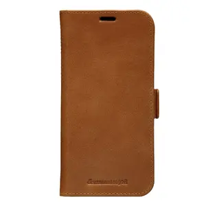 dbramante1928 Copenhagen Slim Wallet Case for iPhone 12 Pro Max, Leather, Tan