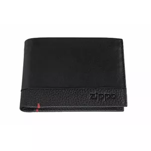 Кошелёк Zippo Nappa складной (bi-fold) чёрный с RFID-защитой – Zippo 2.006.021