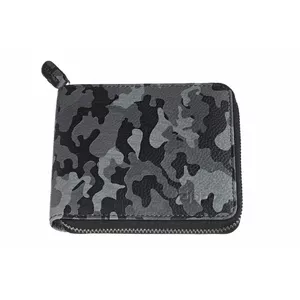 Кошелек Zippo Zippo Zipper Camo Grey 2.006.054 — тканевый кошелек на молнии, камуфляж серый