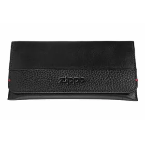 Табачный кошелёк Zippo Nappa Bi-fold кожаный, чёрный, модель 2.006.058