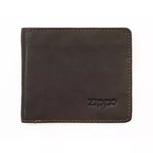 Портмоне Zippo складное (bi-fold) Mocha из кожи, компактное бумажник, модель 2.005.118