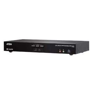KVM switch ATEN CS1842, 2-port HDMI 4K Ultra HD, USB keyboard/mouse, 1U rack-mount, 12V power