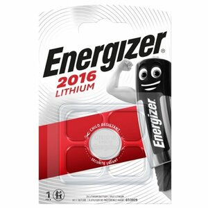 Energizer ENCR2016 baterija Vienreizējas lietošanas baterija CR2016 Litijs