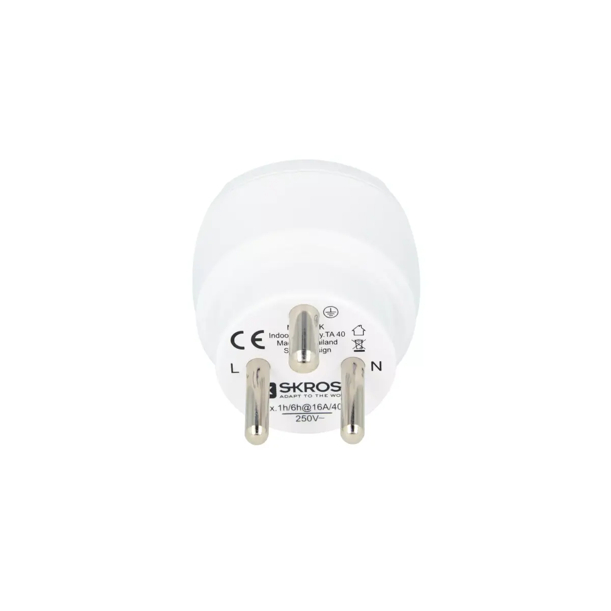 Power Plug Adapter Type C Skross 1.500232-E Photo 2