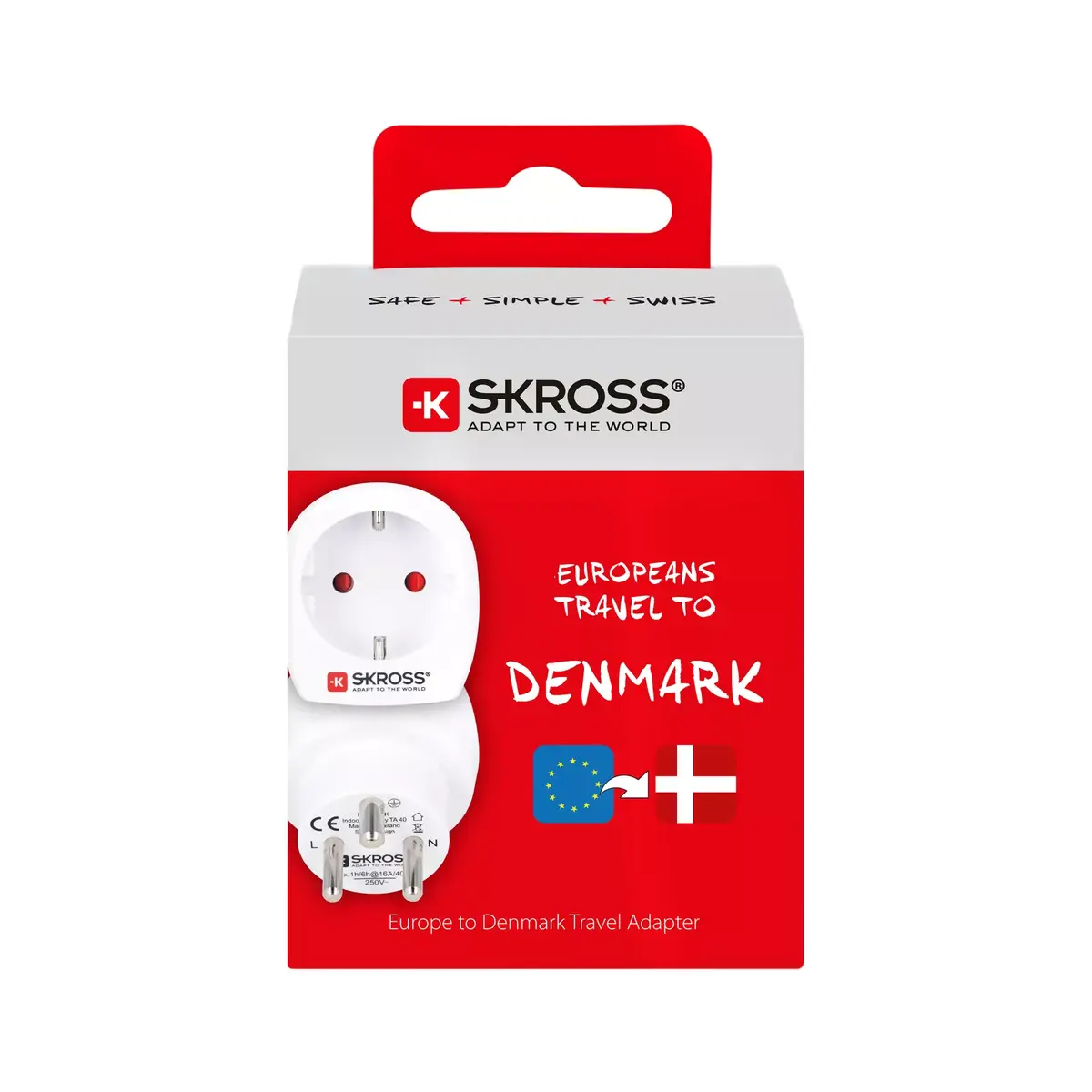 Power Plug Adapter Type C Skross 1.500232-E Photo 4