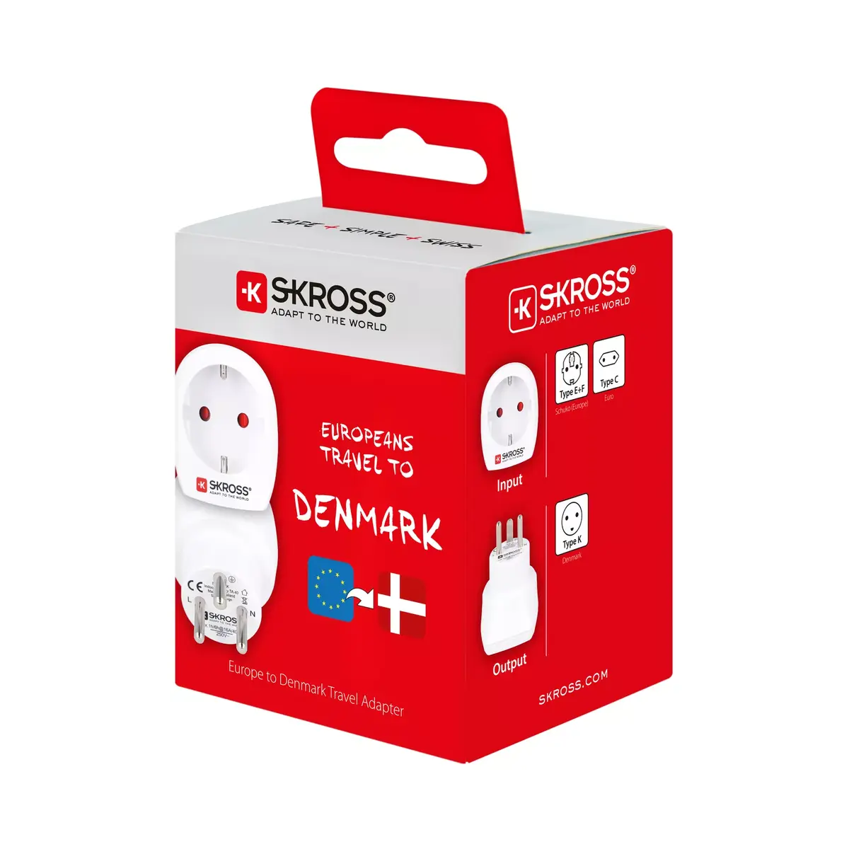Power Plug Adapter Type C Skross 1.500232-E Photo 5