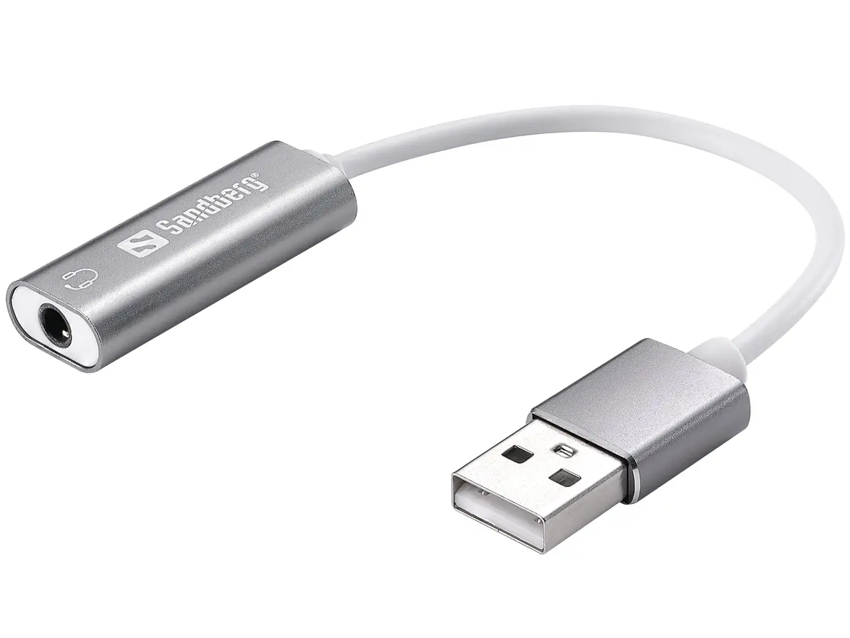 Sandberg austiņu USB pārveidotājs ar USB