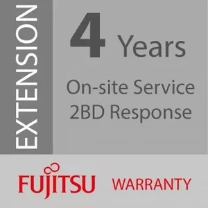 Fujitsu Support Pack, 4-Year, On-Site Service, Second Business Day Response, 9 hours a day x 5 days per week