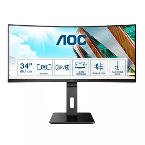 Monitors AOC P2 CU34P2A 34" Quad HD LED 3440 x 1440