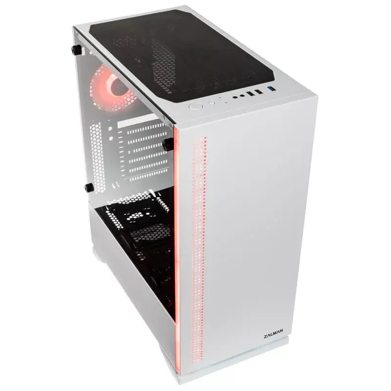 Datora korpuss Zalman S5 WHITE Photo 2