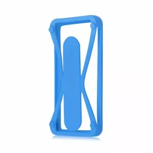 Protective universal phone case GreenGo Universal Case for 4.5–5.5" devices with kickstand, Blue