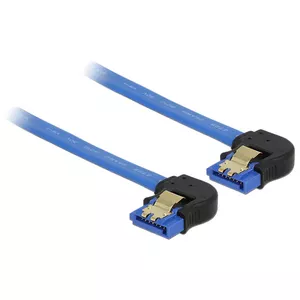 SATA Cable DeLOCK 85096 0.3m SATA 7-pin Black Blue