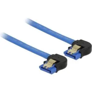 SATA Cable DeLOCK 85096 0.3m SATA 7-pin Black Blue