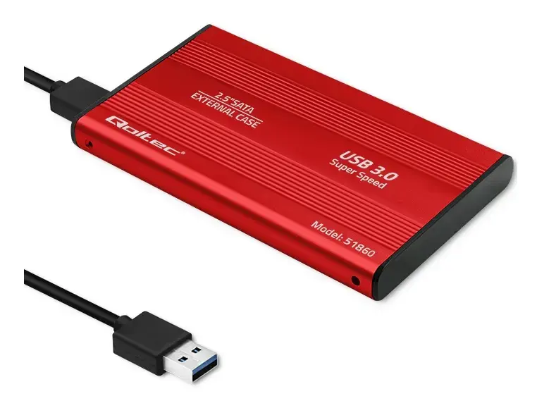 HDD/SSD enclosure QOLTEC 51860 2.5" SATA III Photo 3