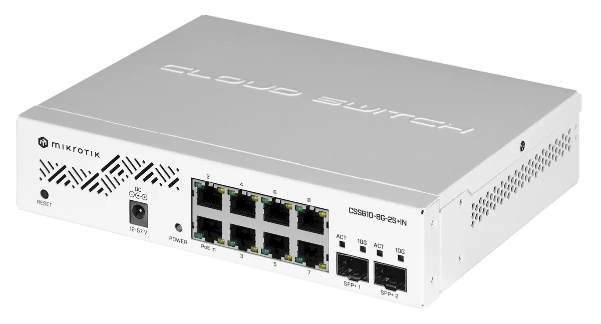 Коммутатор MikroTik CSS610-8G-2S+IN Photo 9