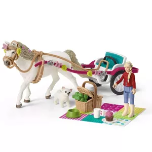 Ферма Schleich HORSE CLUB Маленькая карета для большого конного шоу