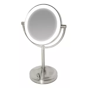 Makeup Mirror HoMedics MIR-8150-EU Freestanding Round Stainless Steel