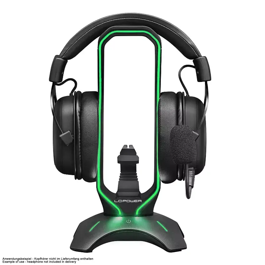 Держатель для наушников LC-Power LC-HUB-HEAD-BUNGEE Photo 5