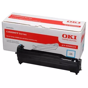 Image drum OKI for C3520/C3530 MFPs, original cyan, 15,000 pages