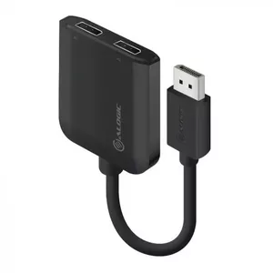 DisplayPort uz diviem DisplayPort adapteris ALOGIC 4K 30Hz