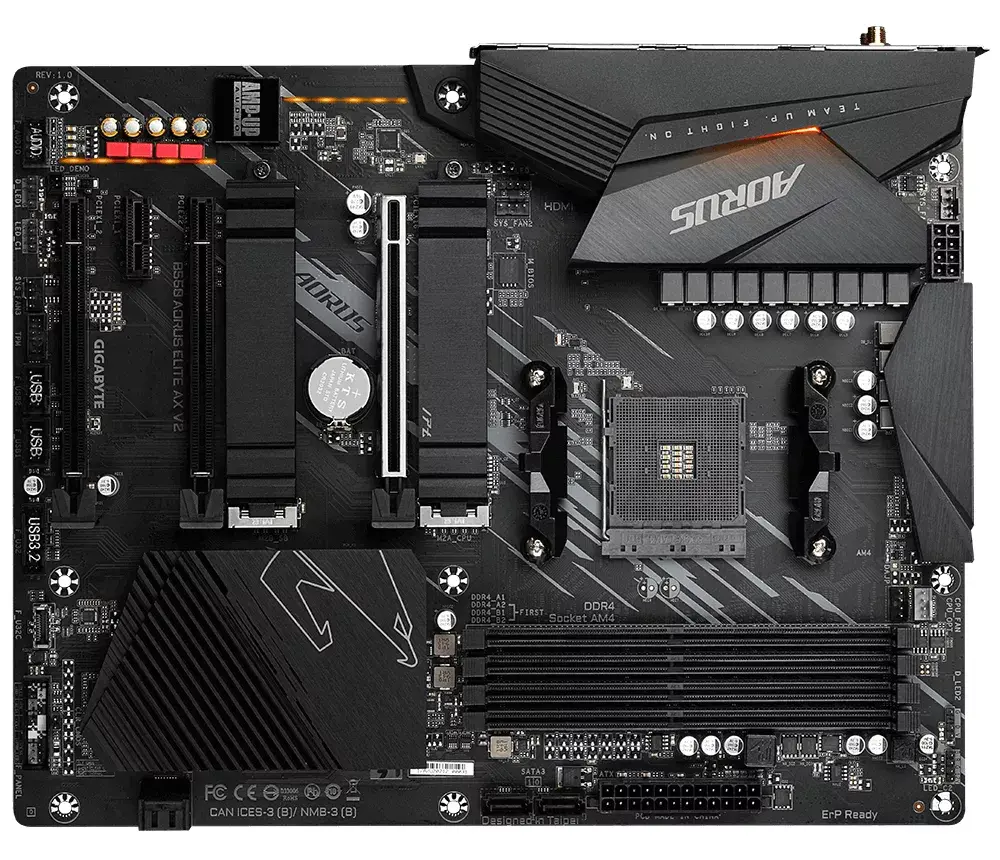 Mātesplate GIGABYTE B550 AORUS ELITE AX V2 Photo 2