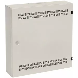 Wall-mounted network cabinet SOLARIX LC-18 with 2U, 4U and 11U rails, 550×550×150 mm, gray RAL 7035
