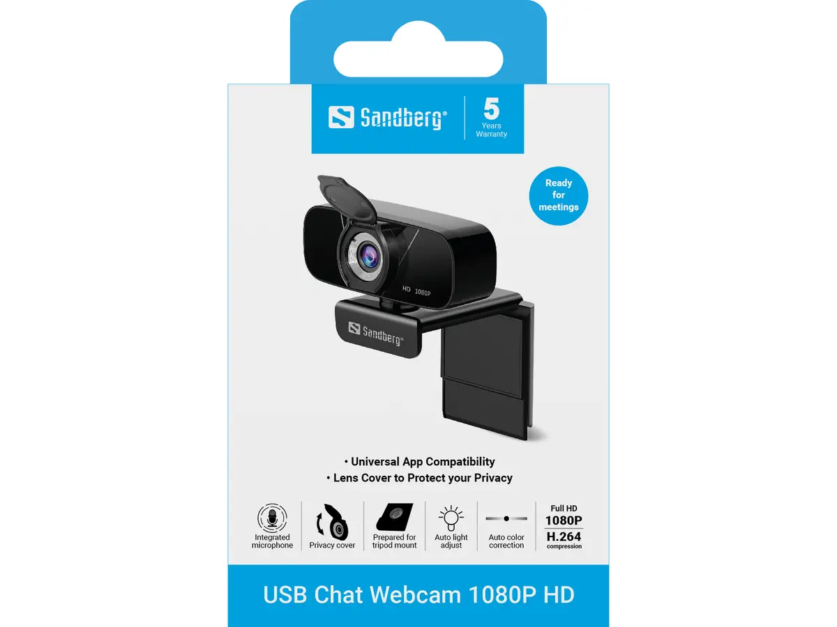 SANDBERG USB Chat Webcam 1080P HD Photo 4