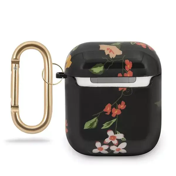 GUESS Silicone Case for AirPods 1/2 Floral N.4 Photo 3