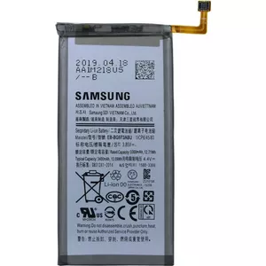 Аккумулятор Samsung EB-BG973AB для Galaxy S10, Li-ion 3400 мА·ч