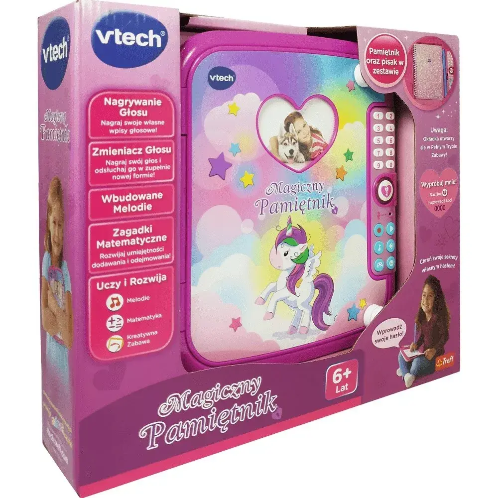 VTech My Magic Diary elektroniskā dienasgrāmata 61243 Photo 4