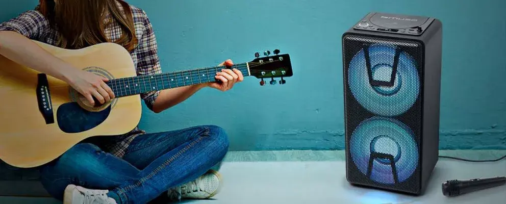 Портативная стереосистема Muse M-1820 DJ Photo 2