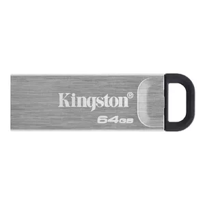 Kingston Technology DataTraveler Kyson USB zibatmiņa 64 GB USB Type-A 3.2 Gen 1 (3.1 Gen 1) Sudrabs