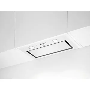 Built-under cooker hood Electrolux LFG716W, 540 mm, 700 m³/h, aluminium filter, white