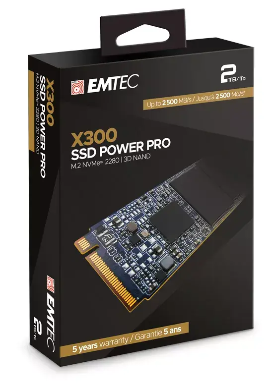EMTEC X300 Power Pro 2TB M.2 2280 NVMe SSD Photo 2