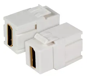 EFB Elektronik EB479V2 HDMI Keystone modulis, plakans, balts