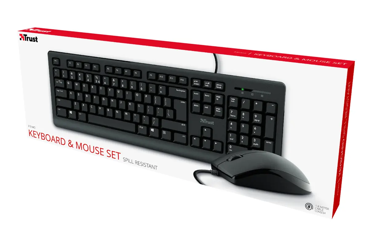 Trust Primo Keyboard and Mouse Set Photo 11