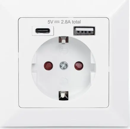 Drošības kontaktdakša Digitus DA-70615 ar 1