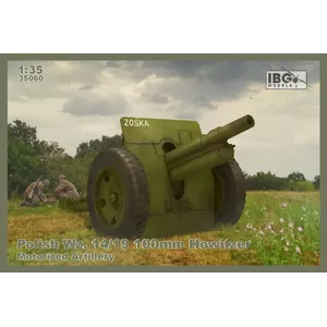 Plastikāta modelis Polsk Wz.14 / 19 100 mm haubica- motorizētā Ar