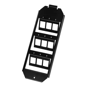 Wall Plate/Switch Cover LogiLink NK4061 Black
