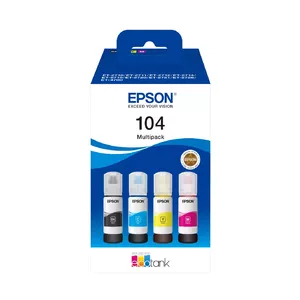 Картридж Epson Ink C13T00P640 / 104 Multipack BK,C,M,Y