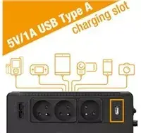 ИБП fsp/fortron ECO 800 FR 800 VA 480 W Photo 3