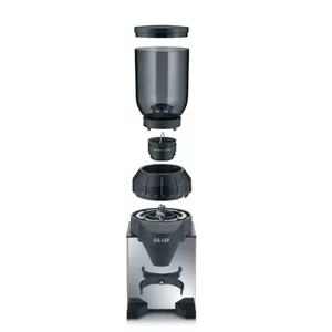 Coffee grinder Graef CM 820 — 128 W, 230 V, stainless steel and black