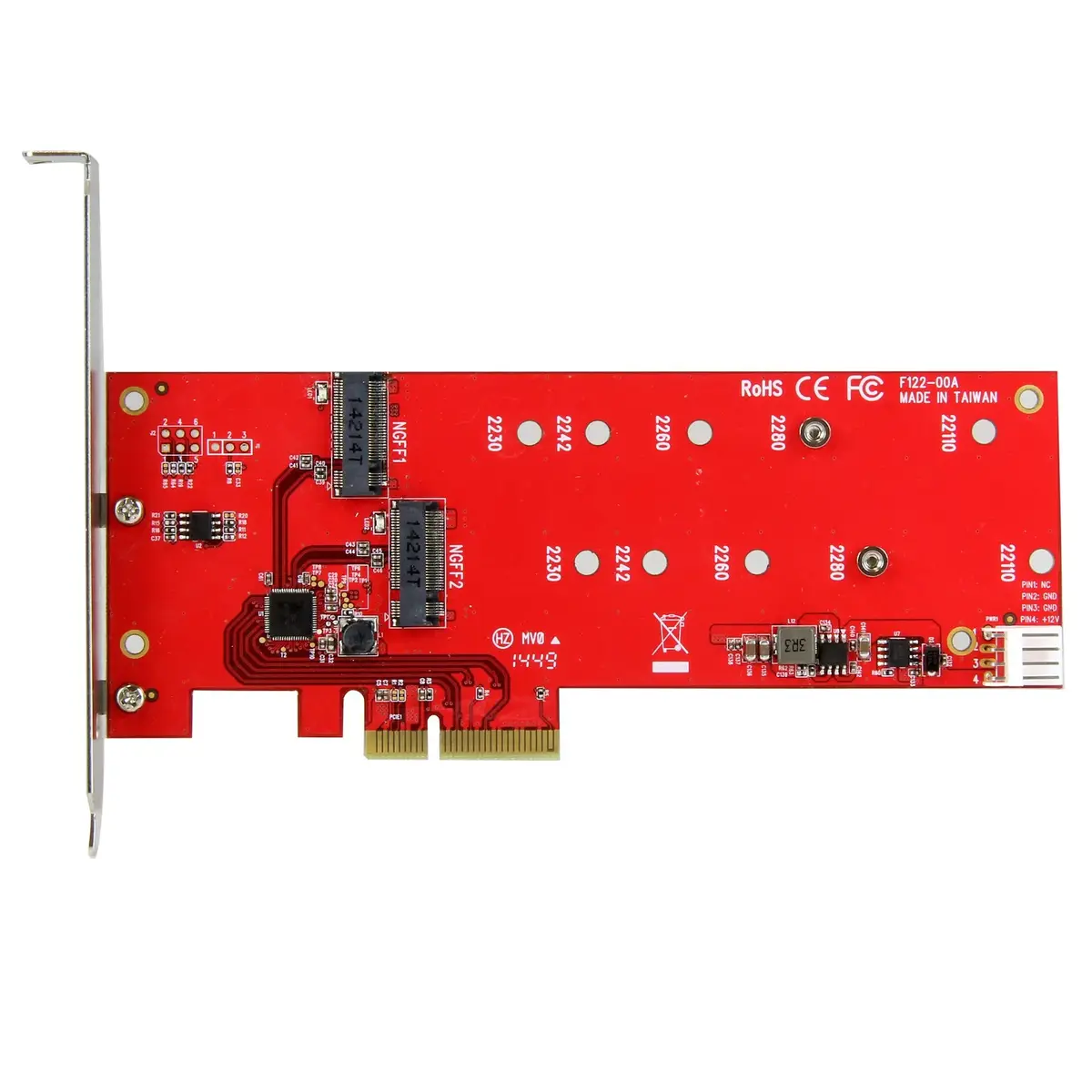 Контроллер StarTech PEX2M2 для 2x M.2 SATA SSD Photo 2