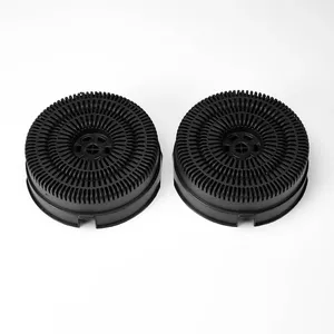 Gāzes nosūcēja filtrs Elica CFC0141571 — oglekļa, 143×143×50 mm, iepakojumā 2 gab.