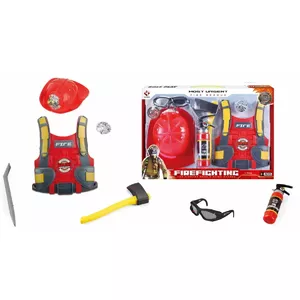Role-play firefighter kit Ascato 111452 with realistic accessories and durable materials