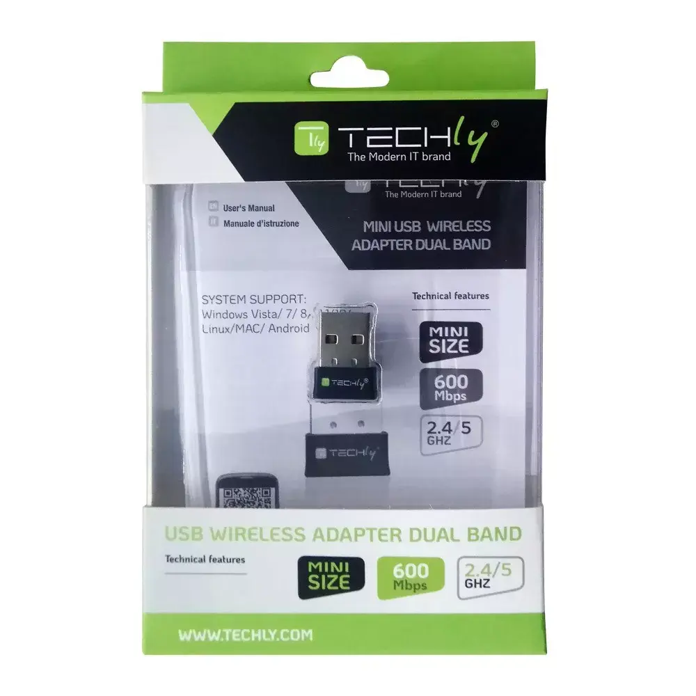 Network Card Techly I-WL-USB-600TY Photo 2