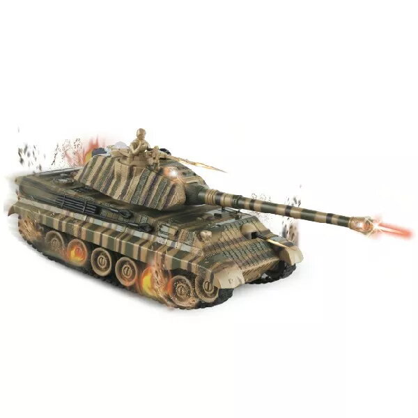 Mehāniskā rotaļu tvertne Dromader Tank King
